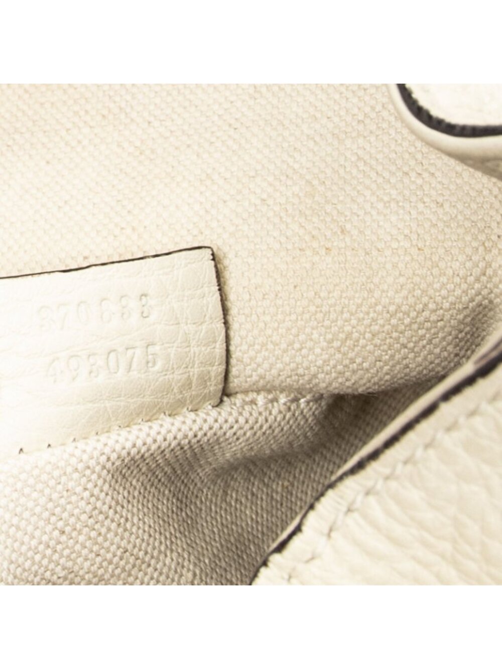 Gucci Bamboo Backpack Tassel Ivory Gray Calfskin Leather - Picture 10 of 10